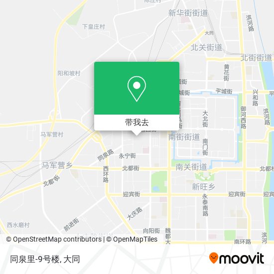 同泉里-9号楼地图