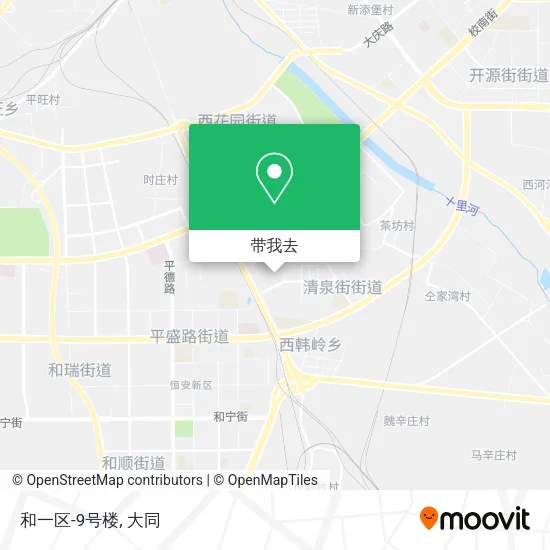 和一区-9号楼地图