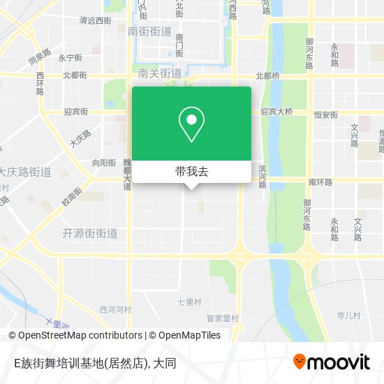 E族街舞培训基地(居然店)地图