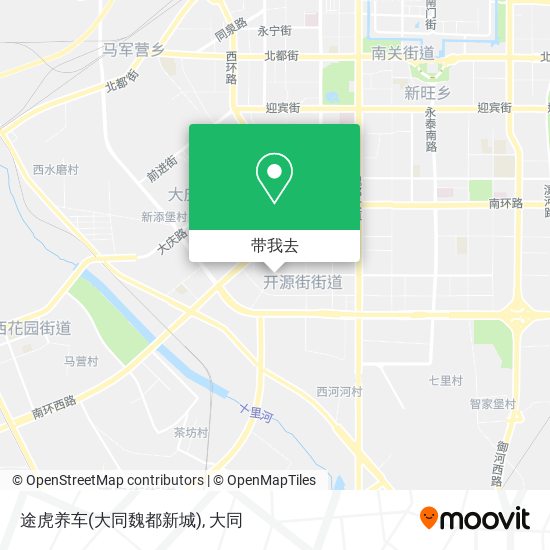 途虎养车(大同魏都新城)地图