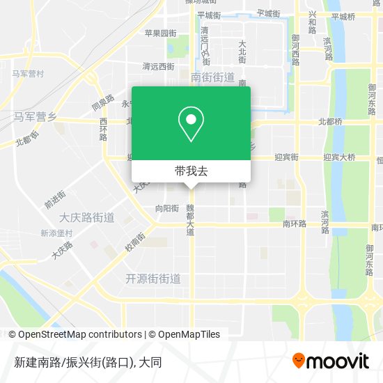 新建南路/振兴街(路口)地图