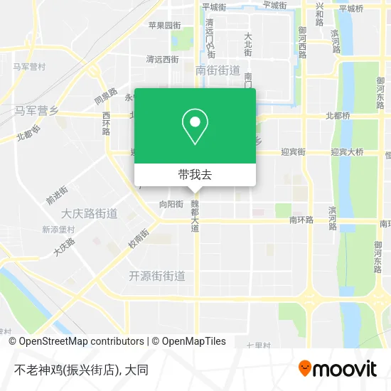 不老神鸡(振兴街店)地图