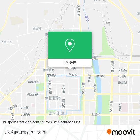 环球假日旅行社地图