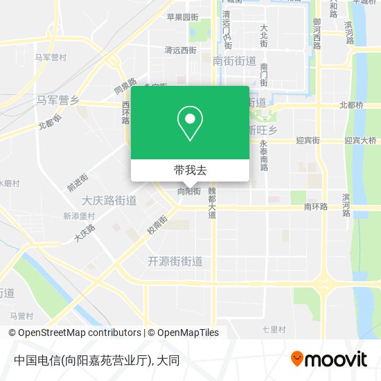 中国电信(向阳嘉苑营业厅)地图