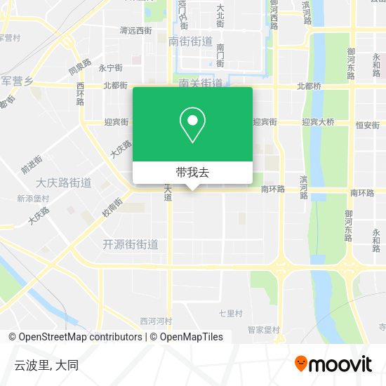 云波里地图