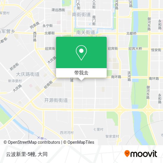云波新里-5幢地图