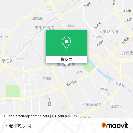 不老神鸡地图