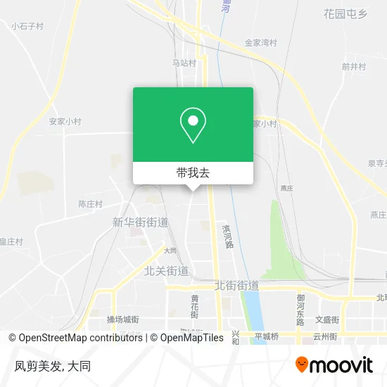 凤剪美发地图