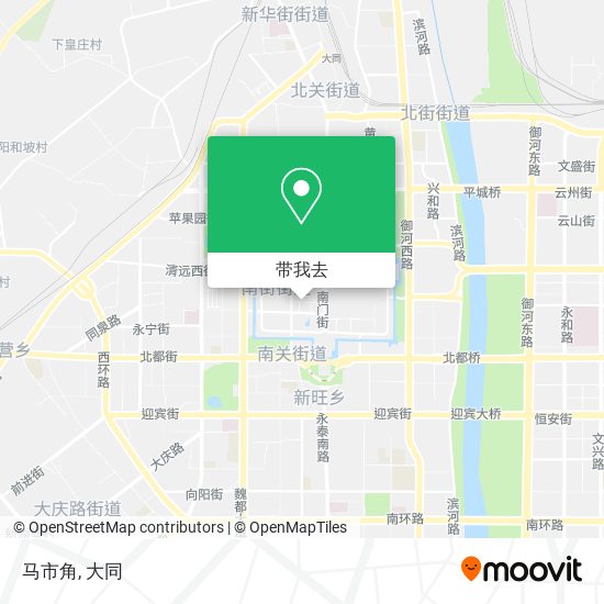 马市角地图