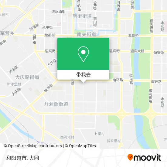 和阳超市地图