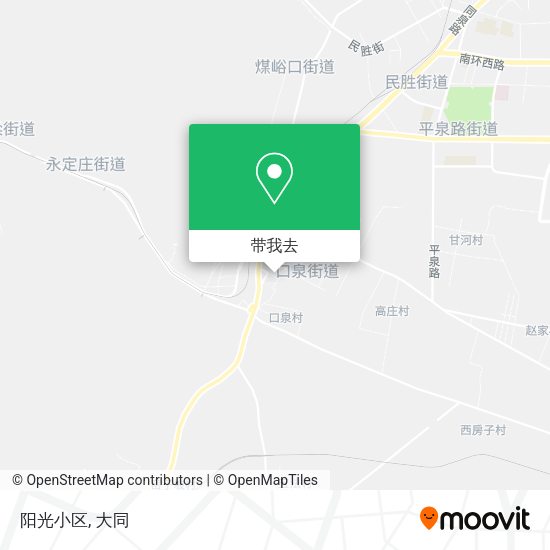 阳光小区地图