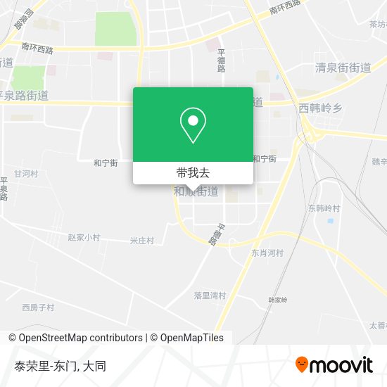泰荣里-东门地图