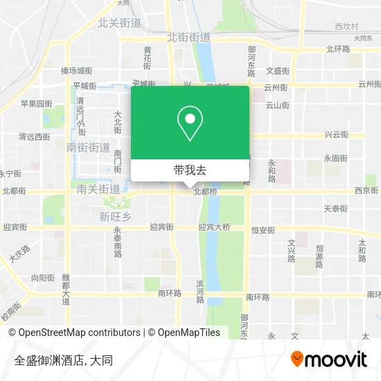 全盛御渊酒店地图