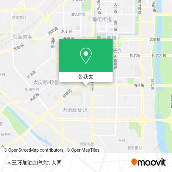 南三环加油加气站地图
