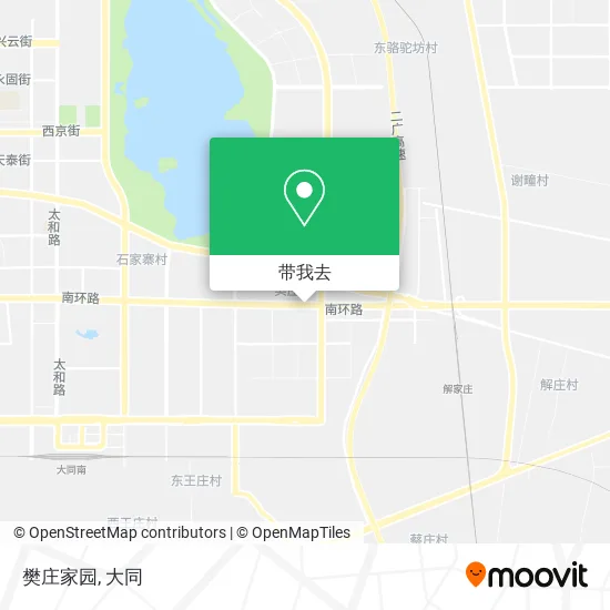 樊庄家园地图
