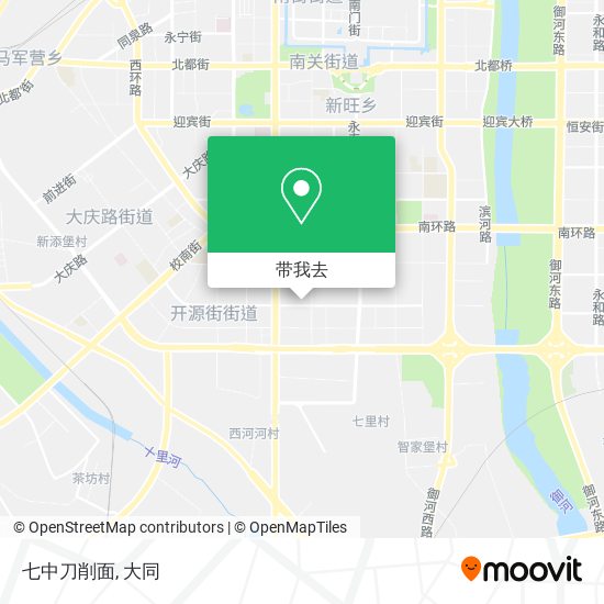 七中刀削面地图