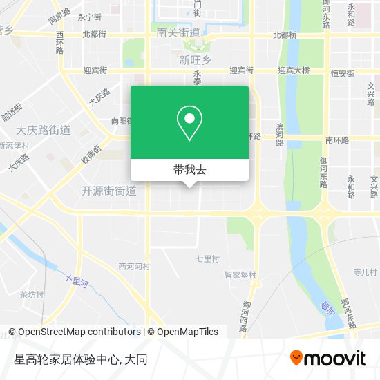 星高轮家居体验中心地图