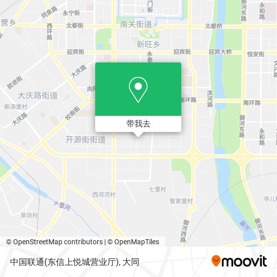 中国联通(东信上悦城营业厅)地图