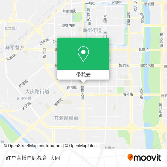 红星育博国际教育地图