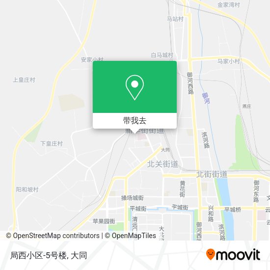 局西小区-5号楼地图