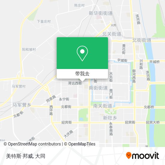 美特斯·邦威地图