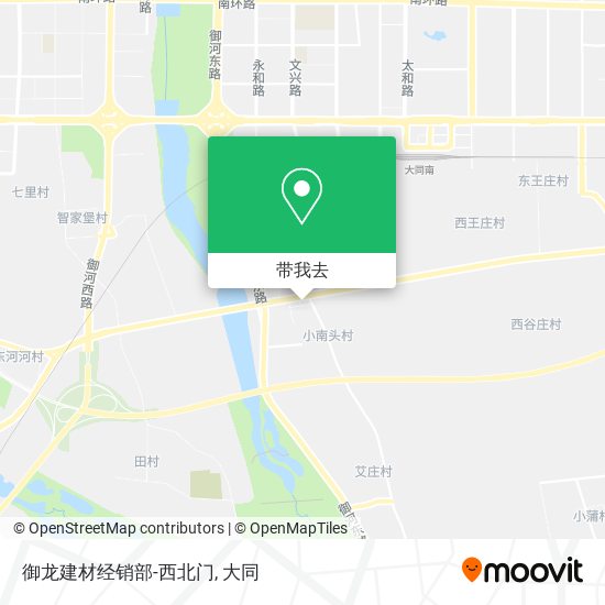 御龙建材经销部-西北门地图