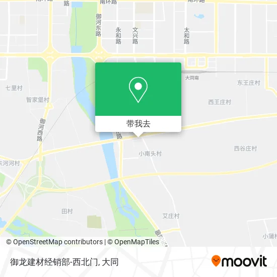 御龙建材经销部-西北门地图