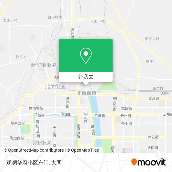 观澜华府小区东门地图