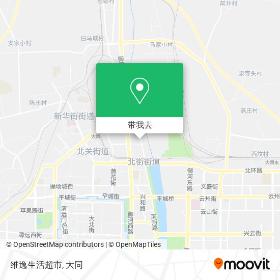 维逸生活超市地图