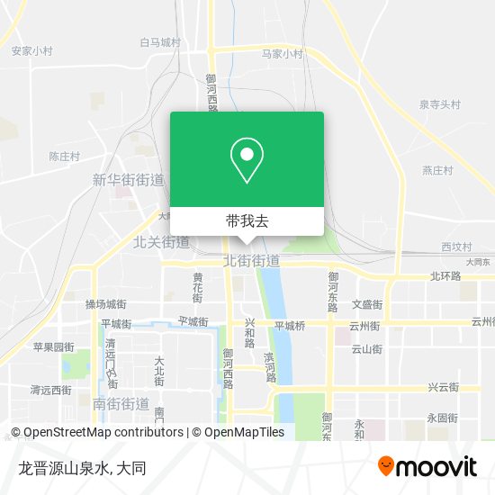 龙晋源山泉水地图