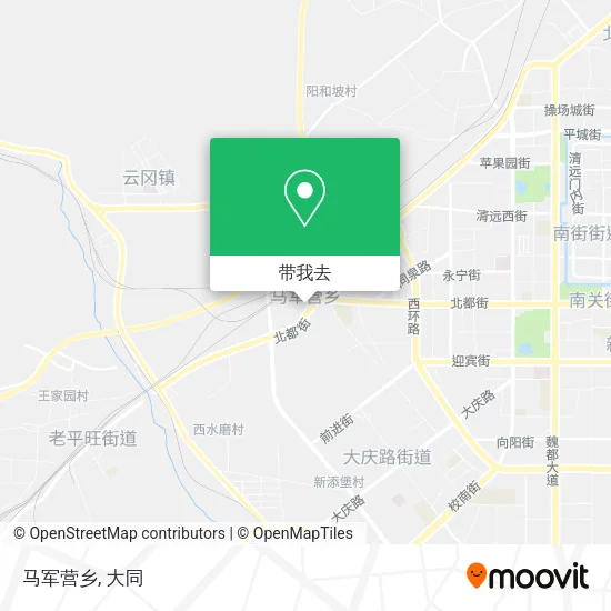 马军营乡地图