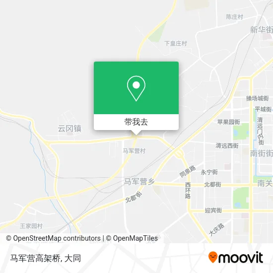 马军营高架桥地图