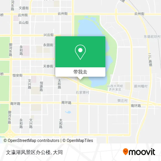 文瀛湖风景区办公楼地图