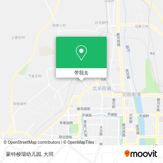 蒙特梭瑞幼儿园地图