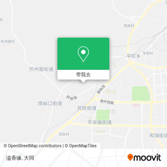 溢香缘地图