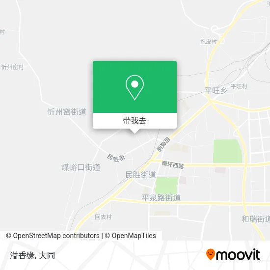 溢香缘地图