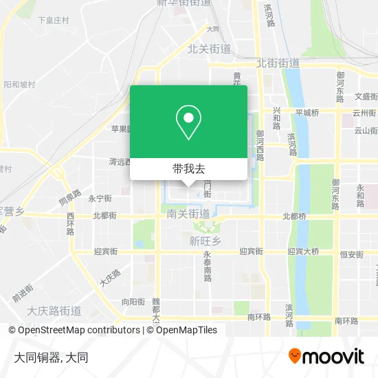 大同铜器地图
