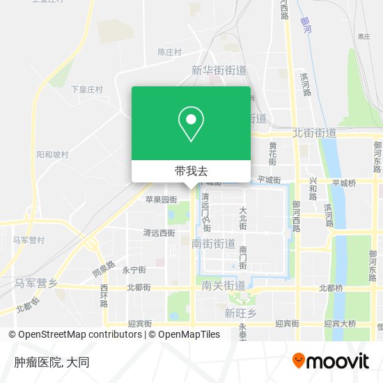 肿瘤医院地图