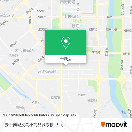 云中商城义乌小商品城东楼地图