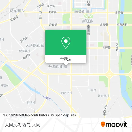 大同义乌-西门地图