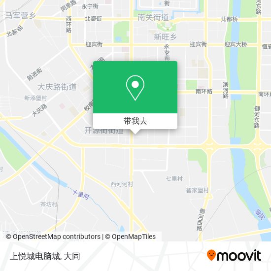 上悦城电脑城地图