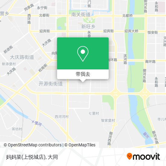 妈妈菜(上悦城店)地图