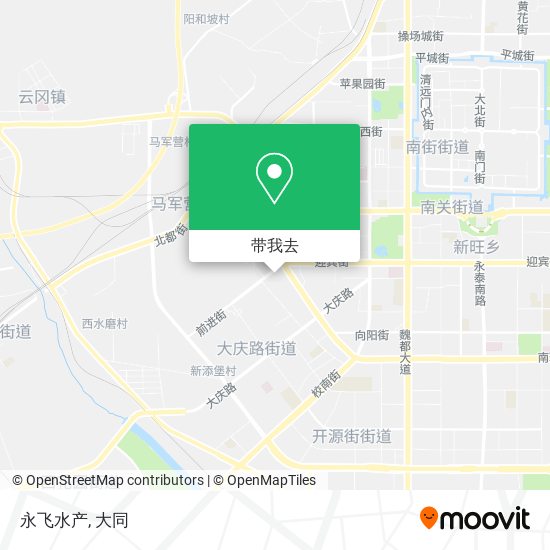 永飞水产地图