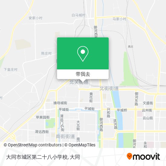 大同市城区第二十八小学校地图