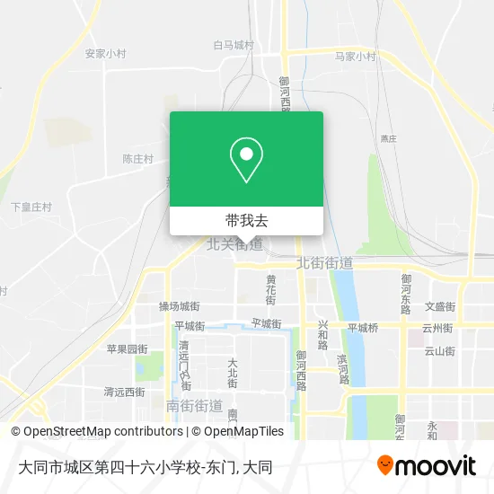 大同市城区第四十六小学校-东门地图