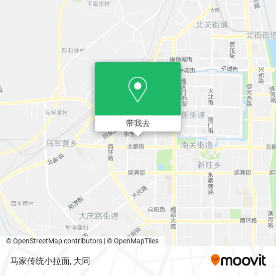 马家传统小拉面地图