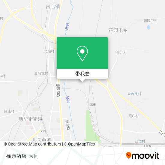 福康药店地图