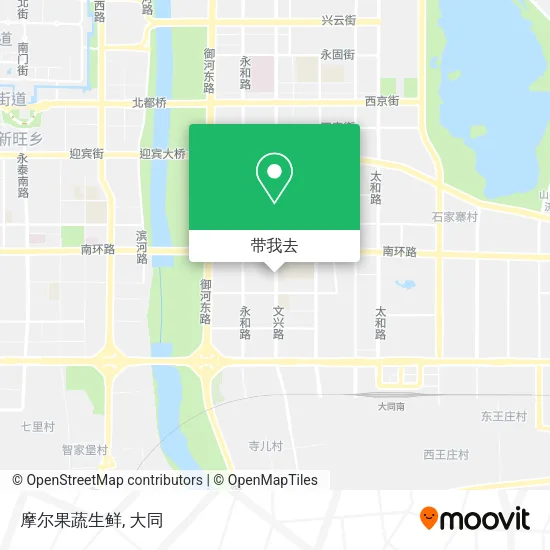 摩尔果蔬生鲜地图