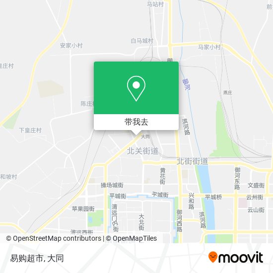 易购超市地图