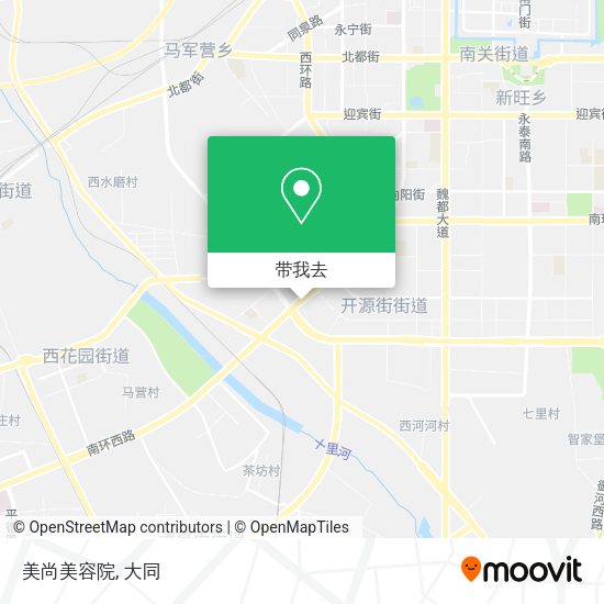 美尚美容院地图